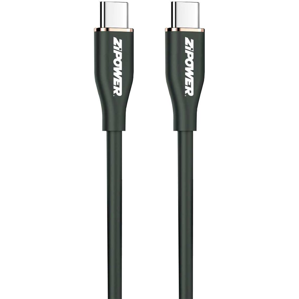 Изображение товара USB кабель с силиконовой оплеткой Zipower PM6740 1 метр Type-C/USB