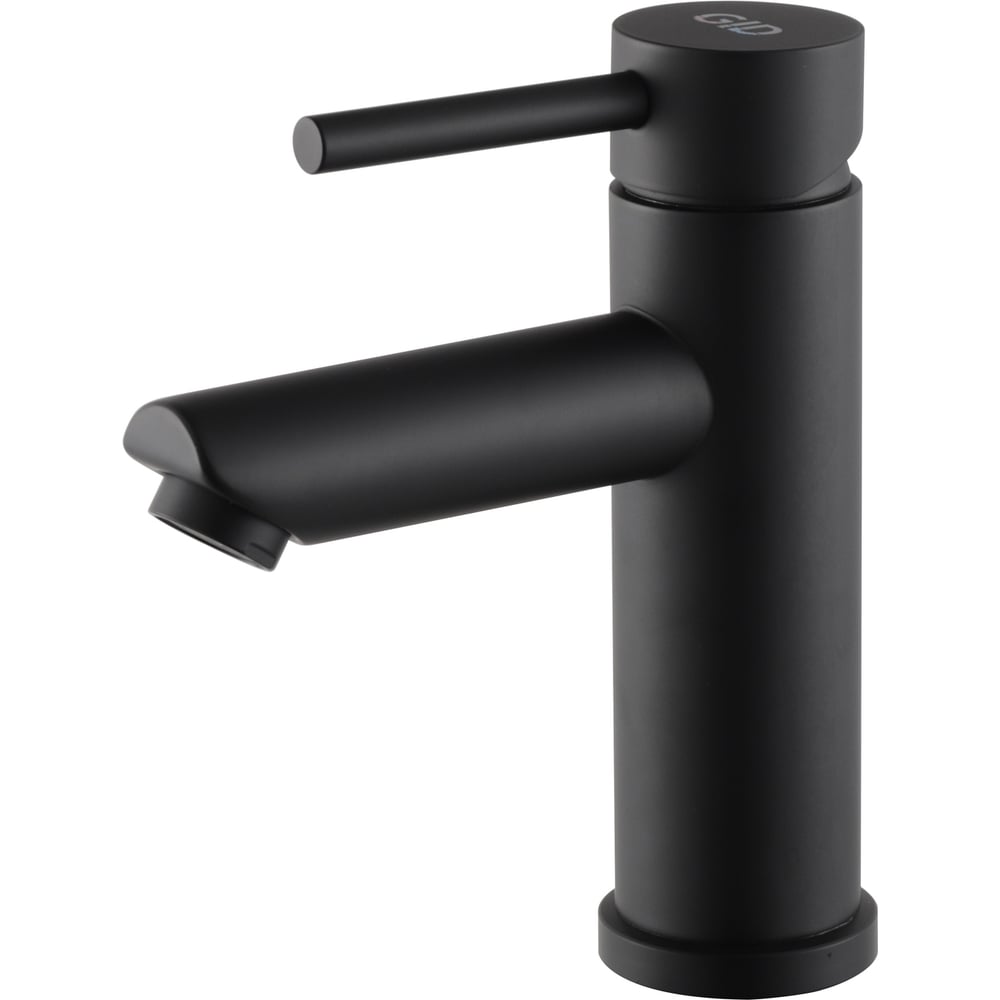 Изображение товара Смеситель для умывальника Gid Berlin SS080-BM-K черный матовый однорычажный