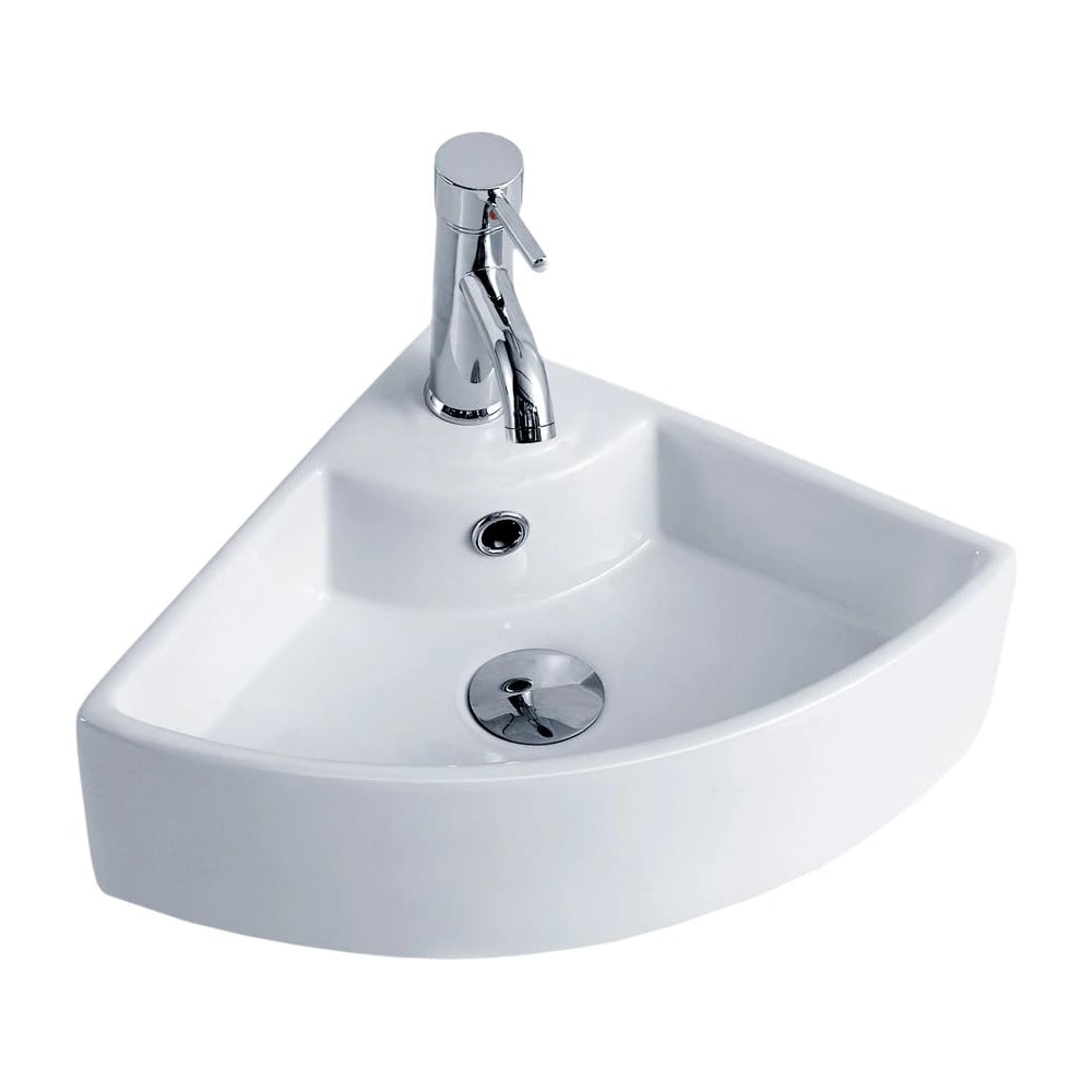 Изображение товара Раковина Gid N9067b подвесная белая 45x33x13 современная керамика