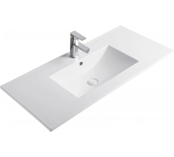 Изображение товара Раковина Gid 9010e встраиваемая сверху белая 101.5x46.5x17 71106