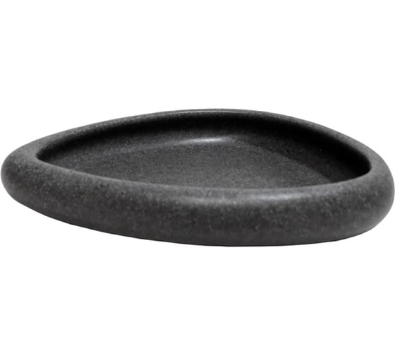 Изображение товара Мыльница Zenfort Черный камень, полирезина 106164