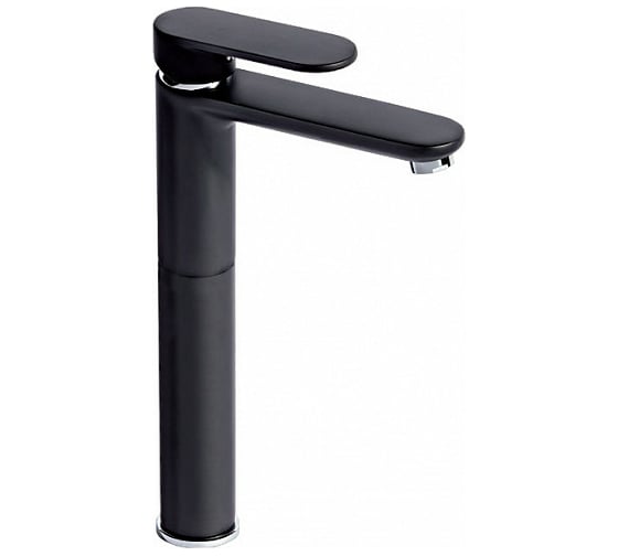 Изображение товара Смеситель для раковины MAMOLI SADLER высокий, на 1 отверстие, без донного клапана, Matt black 46060000600K