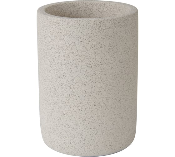 Изображение товара Стакан для зубных щёток Zenfort Stone, цемент 106650