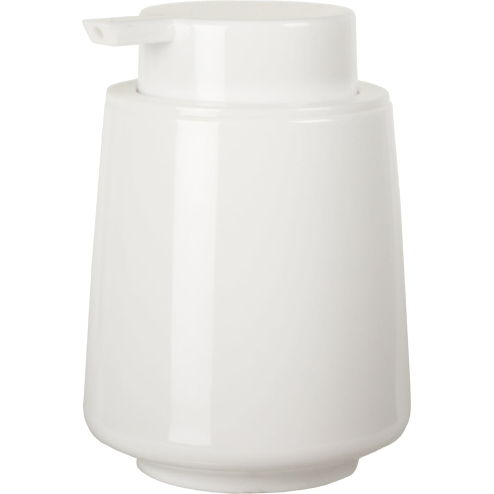 Изображение товара Дозатор для жидкого мыла Zenfort Блум пластиковый белый механический