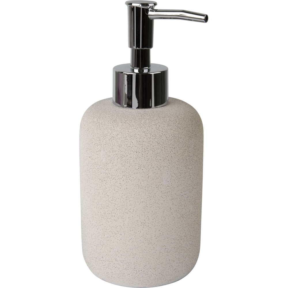 Изображение товара Дозатор для жидкого мыла Zenfort Stone цемент 165х70х70 мм бежевый