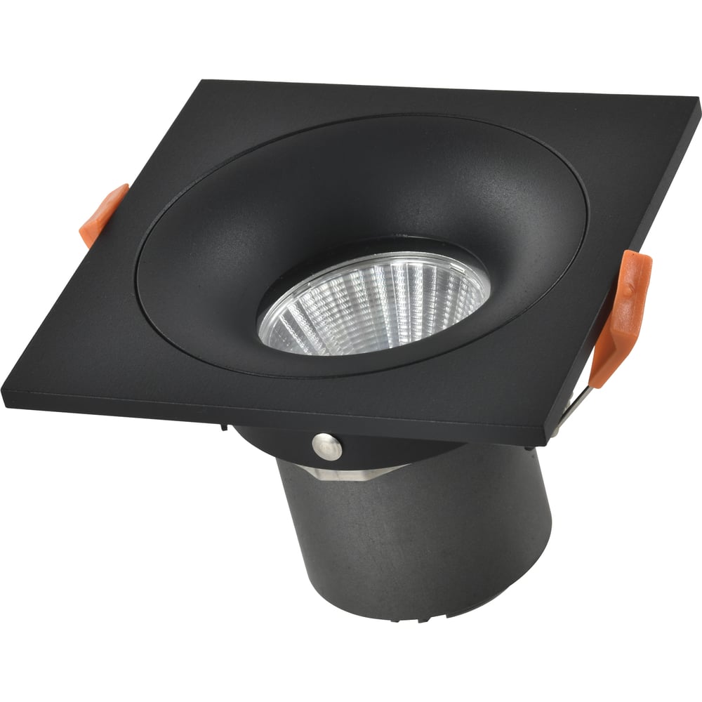 Светильник встраиваемый ST LUCE Черный LED 1*10W 4000K 700Lm Ra>90 60 IP44 L100xW100xH66 85-265V ST259.448.10