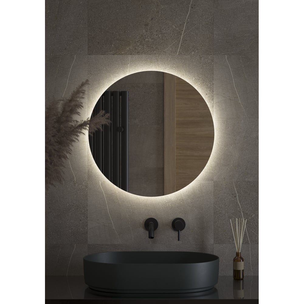 Изображение товара Зеркало с LED-подсветкой DEFESTO Ø60 см, круглая форма