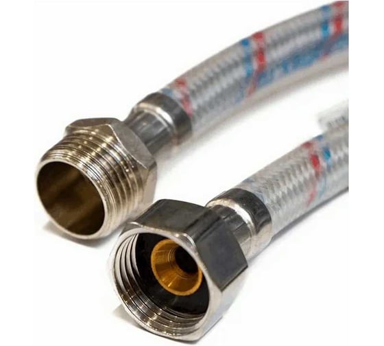 Изображение товара Подводка для воды PSV с полимерным покрытием 50 см., г/ш., 1/2 4627132452642