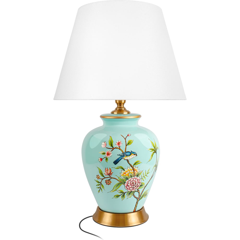 Изображение товара Настольная лампа LOFT IT Bluet 10379T/A неоклассика с тканевым плафоном и цоколем E27