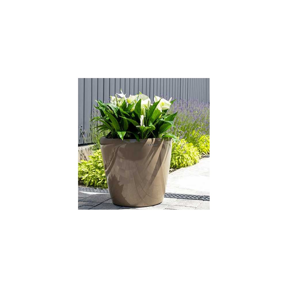 Изображение товара Кашпо Ola Dom DELUXE круглое 100 литров мокко садовое декоративное