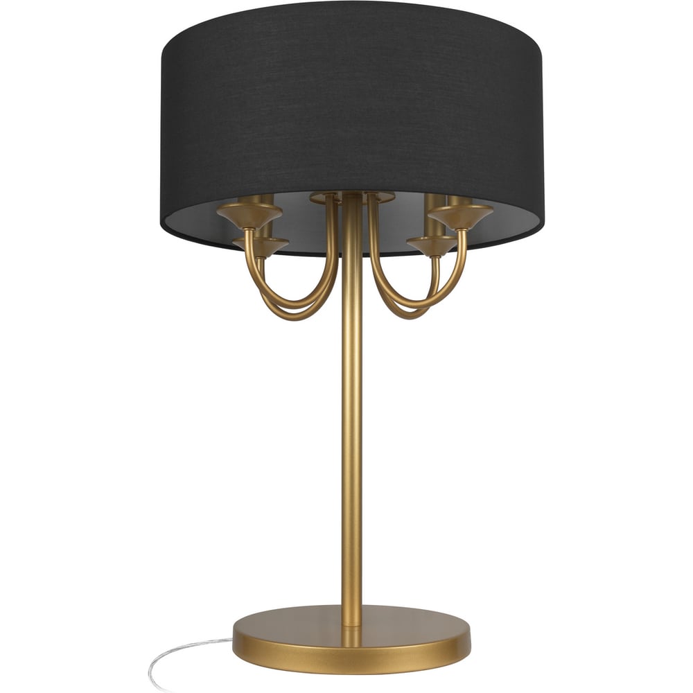 Изображение товара Настольная лампа LOFT IT Balance 10416T GD золотая с черным абажуром