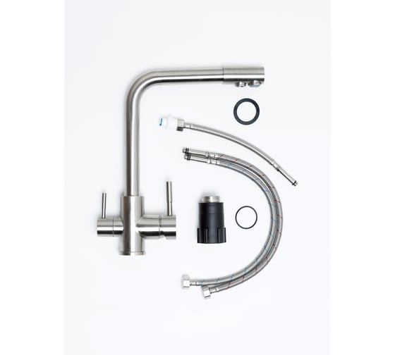 Изображение товара Смеситель кухонный Grandex AQUA PURE-L SAT 900101