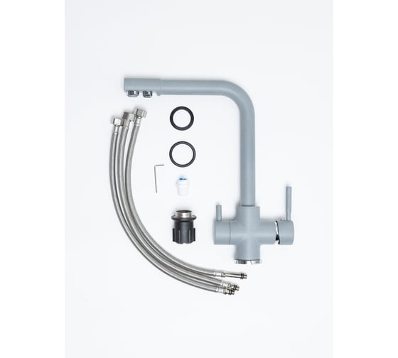 Изображение товара Смеситель кухонный Grandex AQUA PURE-L CONCRETE 9001012