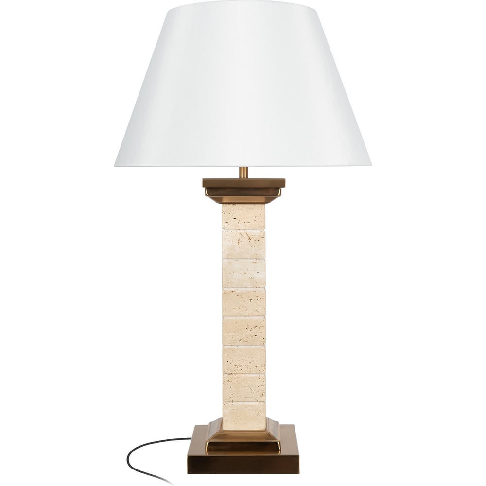 Изображение товара Настольная лампа Limestone LOFT IT 10442T/A модерн бронза и белый IP20