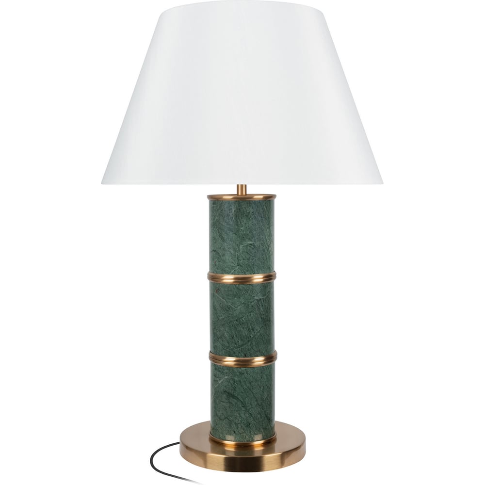 Изображение товара Настольная лампа LOFT IT Malachite 10447T - бронза и зеленый