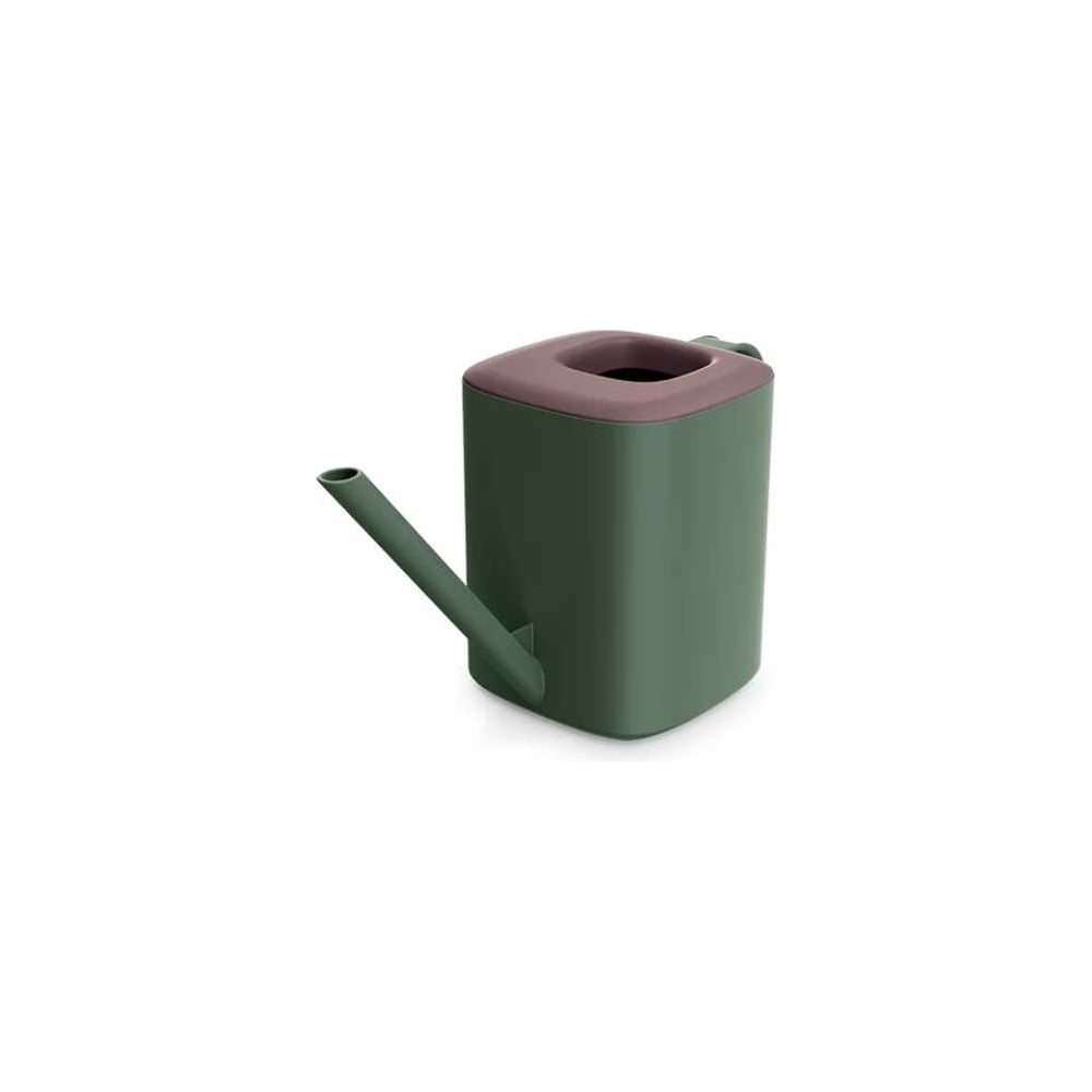 Изображение товара Лейка Scheurich Tubi 1л зеленый/марсала пластиковая для полива сад и дома