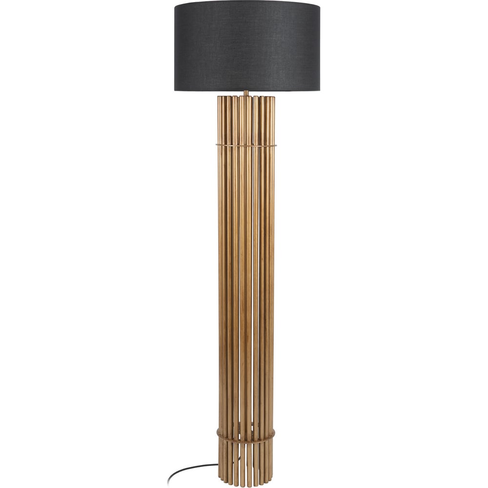 Изображение товара Современный торшер LOFT IT Pile 10446F GD с золотой арматурой и тканевым плафоном