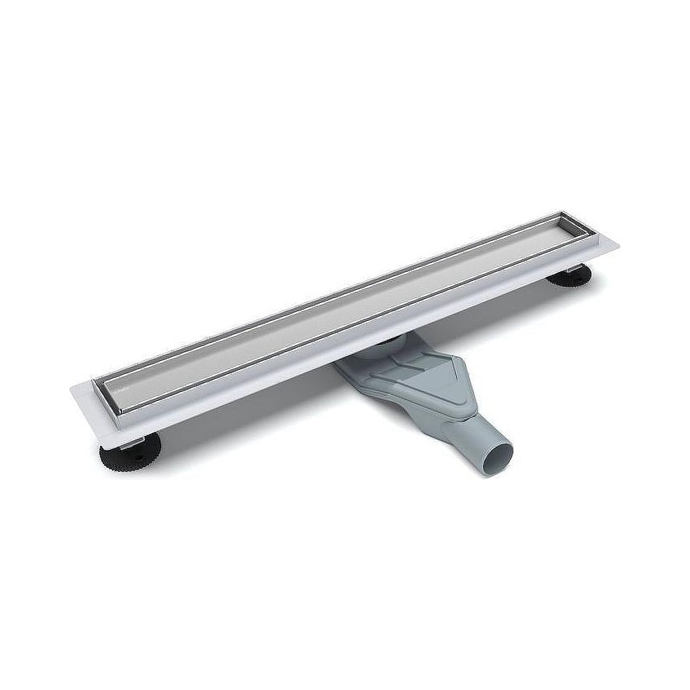 Изображение товара Желоб душевой ESBANO Meta решетка RAIN матовый хром 70 см