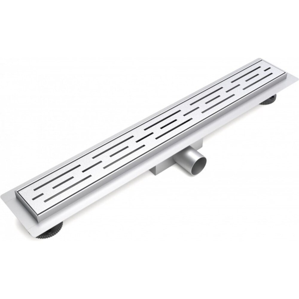 Изображение товара Желоб душевой ESBANO Meta решетка RAIN матовый хром 70 см Изображение товара Желоб душевой ESBANO Meta решетка RAIN матовый хром 70 см