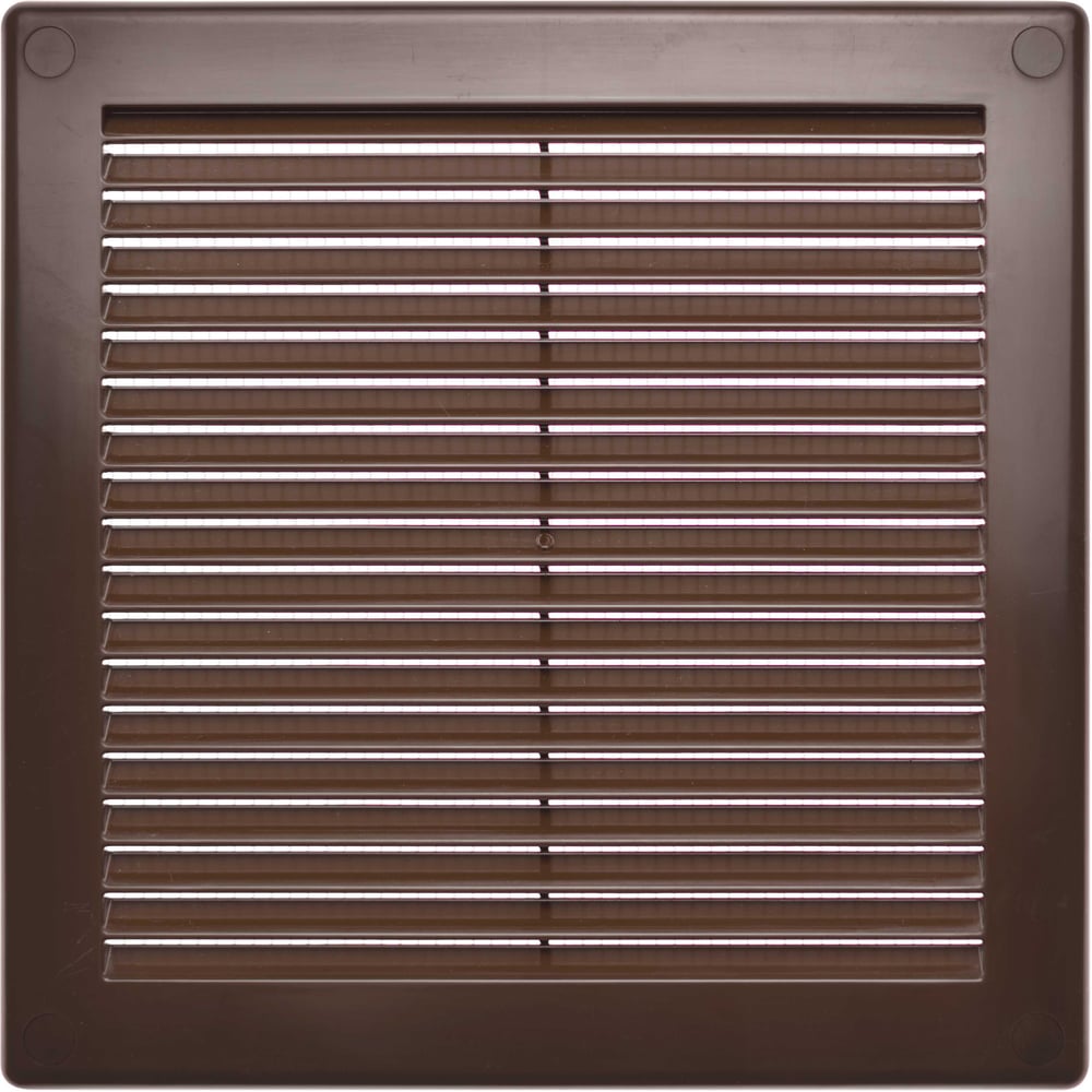Изображение товара Вентиляционная решетка коричневая 200х200 мм от ВА ВЕНТ