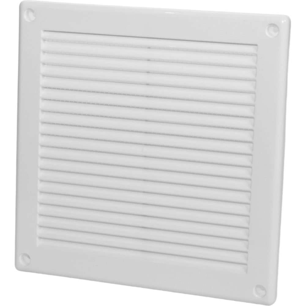 Изображение товара Вентиляционная решетка на 200х200 мм с москитной сеткой белая ООО ВА ВЕНТ