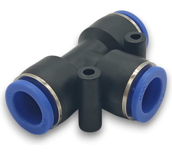 Изображение товара Фитинг-тройник Контактная Механика трубка 12мм KZPE12