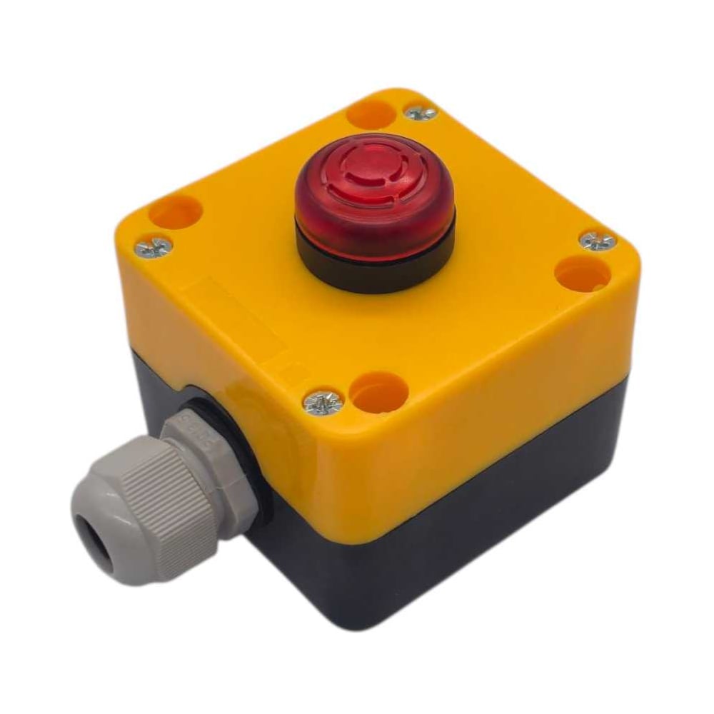 Изображение товара Зуммер Briswik ПКУ21ЛП1-111-65 УХЛ2 24В 80дБ свето-зв. пульс.