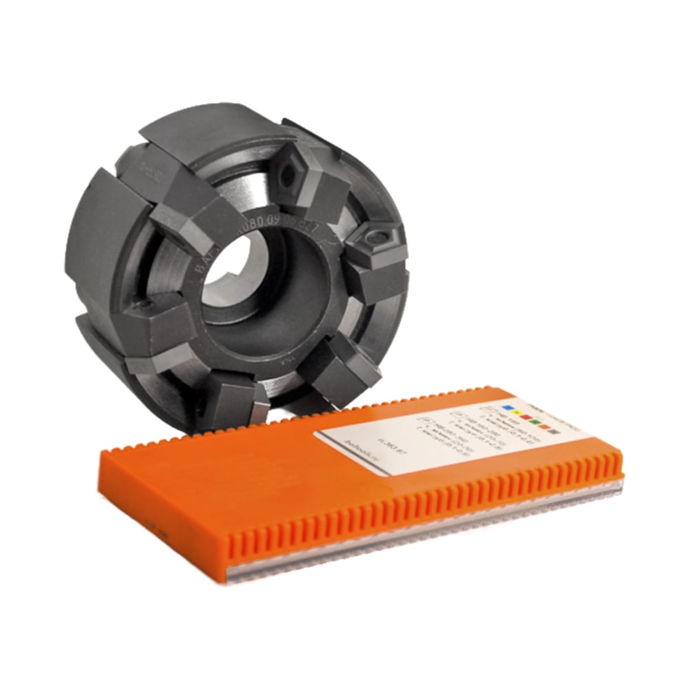 Изображение товара Фреза торцевая Русский Инструмент 80 с креплением 5гр. пл. PN.. 110408 dпос=27 ГОСТ26595-85 ri.298.45