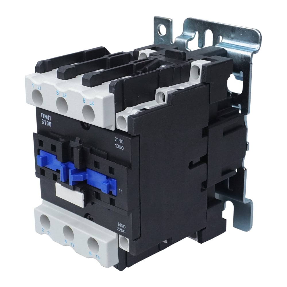 Изображение товара Пускатель электромагнитный Электротехник ПМЛ-3100 УХЛ4 Б, 36В/50Гц, 1р и 1з, 40А, нереверсивный, без реле, IP00, ET008824