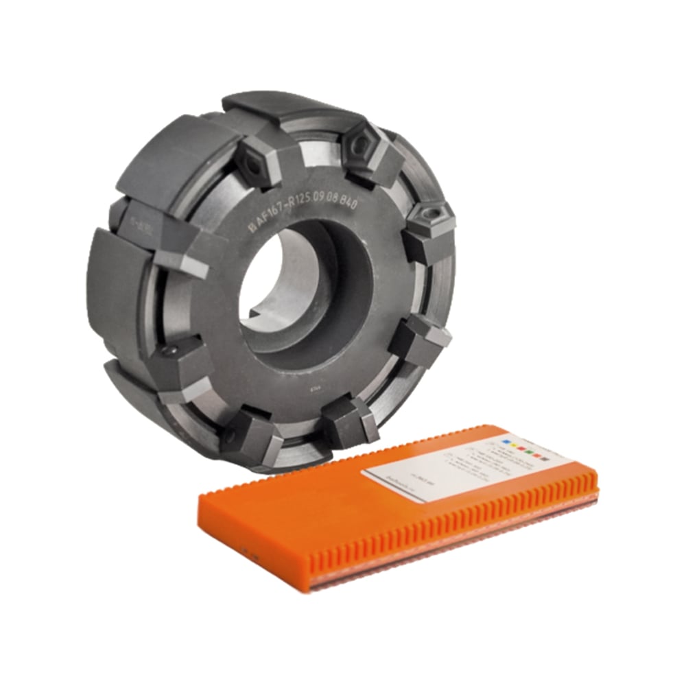 Изображение товара Фреза торцевая Русский Инструмент 125 мм с 8 зубьями механическим креплением