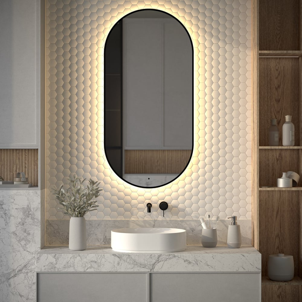 Изображение товара Зеркало с LED-подсветкой DEFESTO AURA DF 2936R 60x120 см