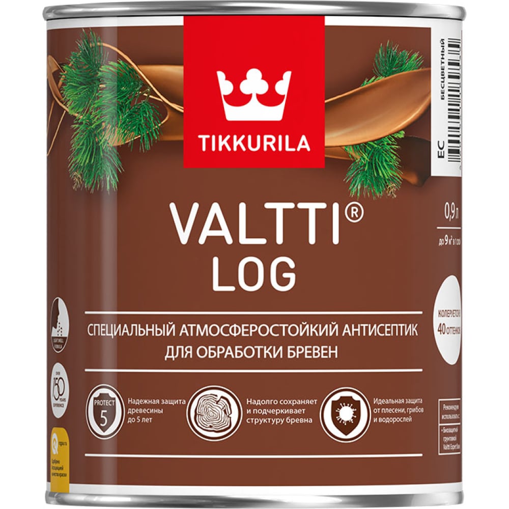 Антисептик для дерева Tikkurila антисептик барьер био для дерева бес ный 10 кг
