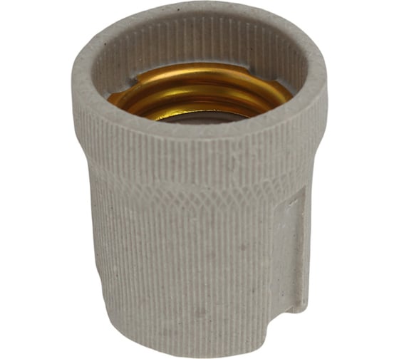 Изображение товара Патрон ЭРА Е27 подвесной, керамика, белый (Упаковка 50 шт) Б0043694