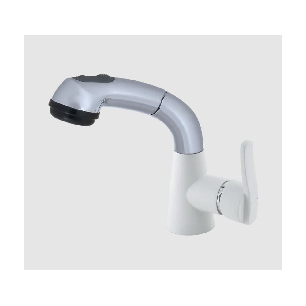 Изображение товара Смеситель для кухни GranFest Композит боковой с выдвижной лейкой D-40мм 773