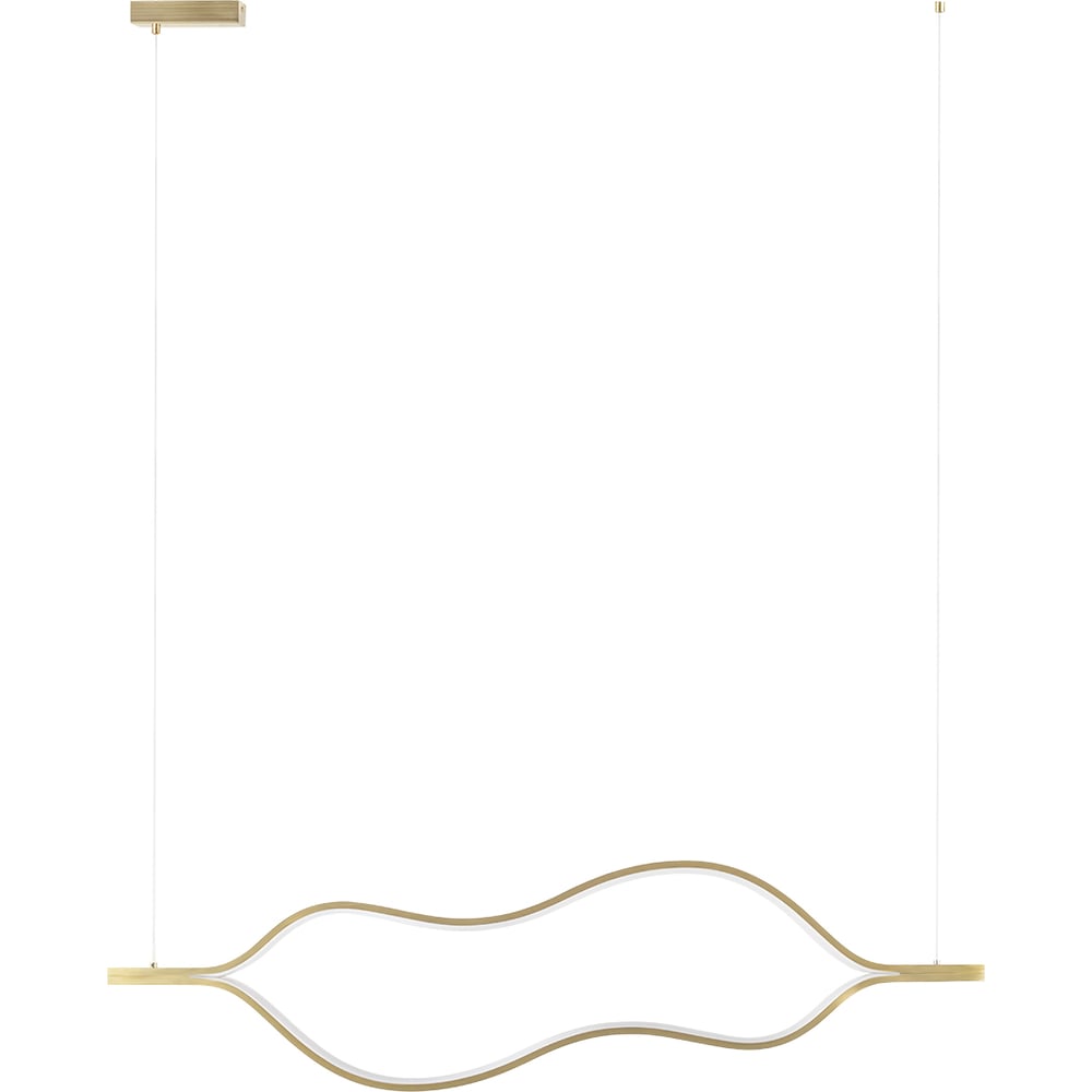 Изображение товара Подвесной светодиодный светильник Tape Light 10403/1200 AB модерн бронза 17 м²