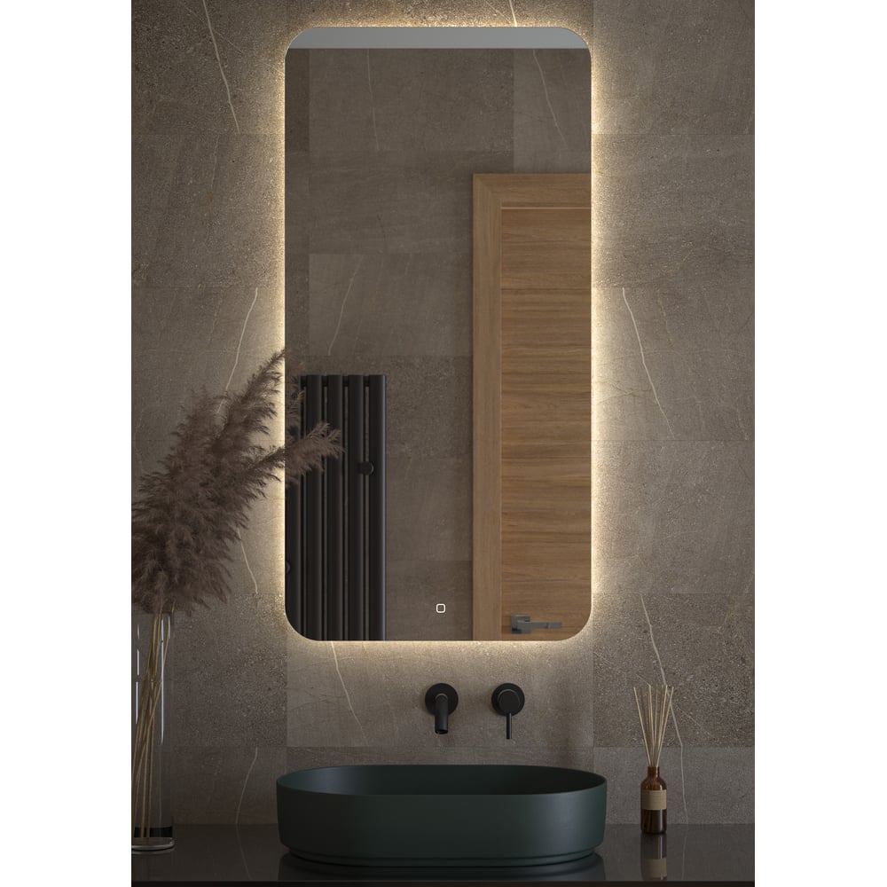 Изображение товара Зеркало DEFESTO с LED-подсветкой 60x120 см современное настенное