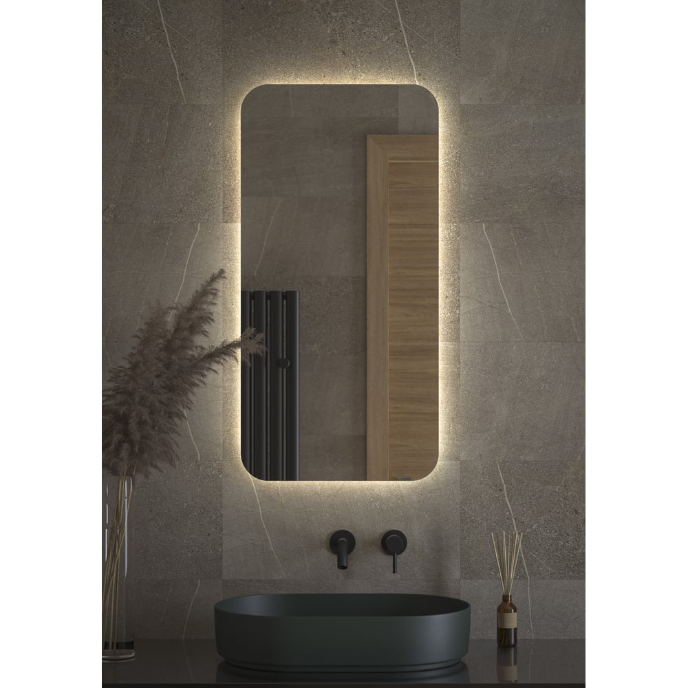 Изображение товара Зеркало DEFESTO с LED-подсветкой 50x100 см современное и стильное