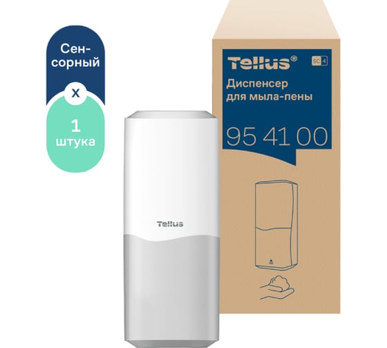 Изображение товара Диспенсер для мыла-пены с сенсором Tellus (TORK) белый 954100
