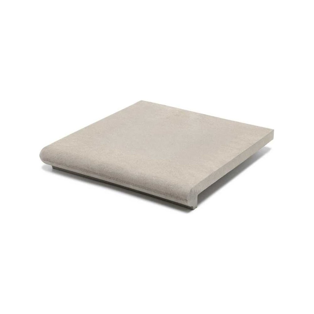 Изображение товара Полимерпесчаная ступень WEECO Флоренция 355x355x23 мм, светло-серая, 4 шт