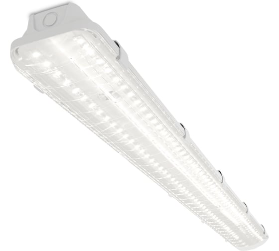 Изображение товара Светильник светодиодный ForLed Айсберг ССП-120 (ЛСП 2х36) 80Вт 5000К Прозрачный IP65 11518