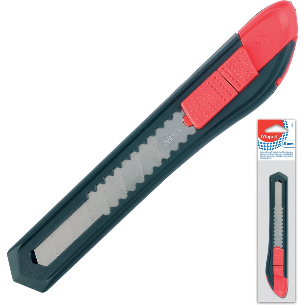 Изображение товара Канцелярский нож MAPED Start 18 мм с фиксатором