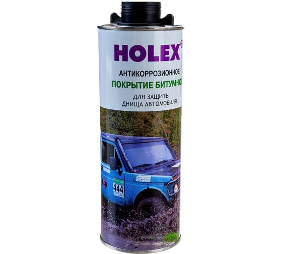 Изображение товара Битумное антикоррозионное покрытие HOLEX черное 1л HAS-1317