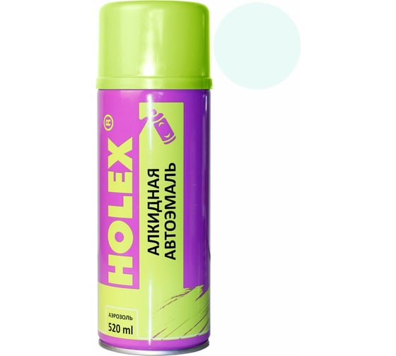 Изображение товара Автоэмаль HOLEX 202 белая аэрозоль, 520мл HAS-2313