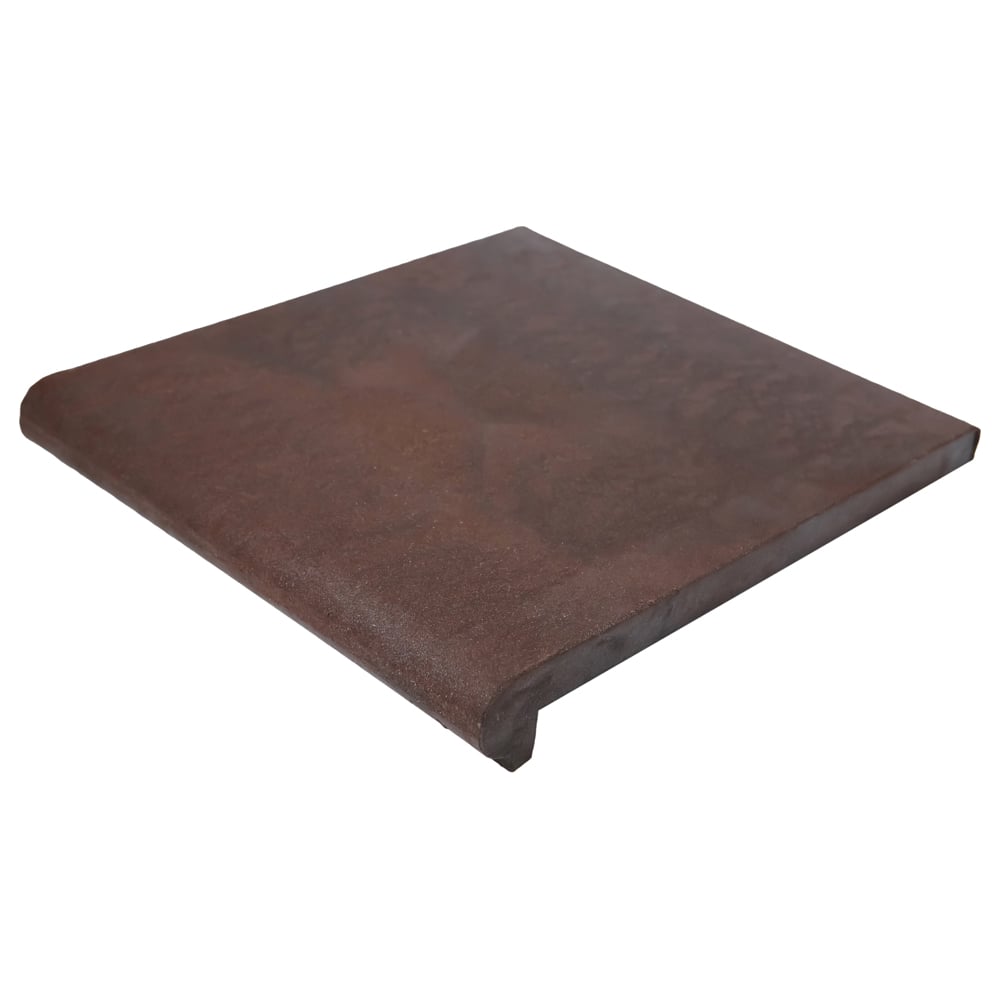 Изображение товара Ступень фронтальная полимерпесчаная WEECO Флоренция 355*325*23 мм шоколад