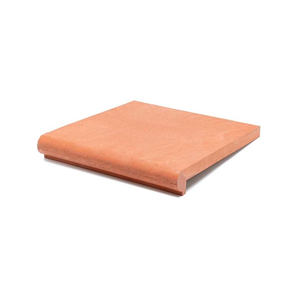 Изображение товара Полимерпесчаная ступень WEECO Флоренция 355*325*23 мм терракот