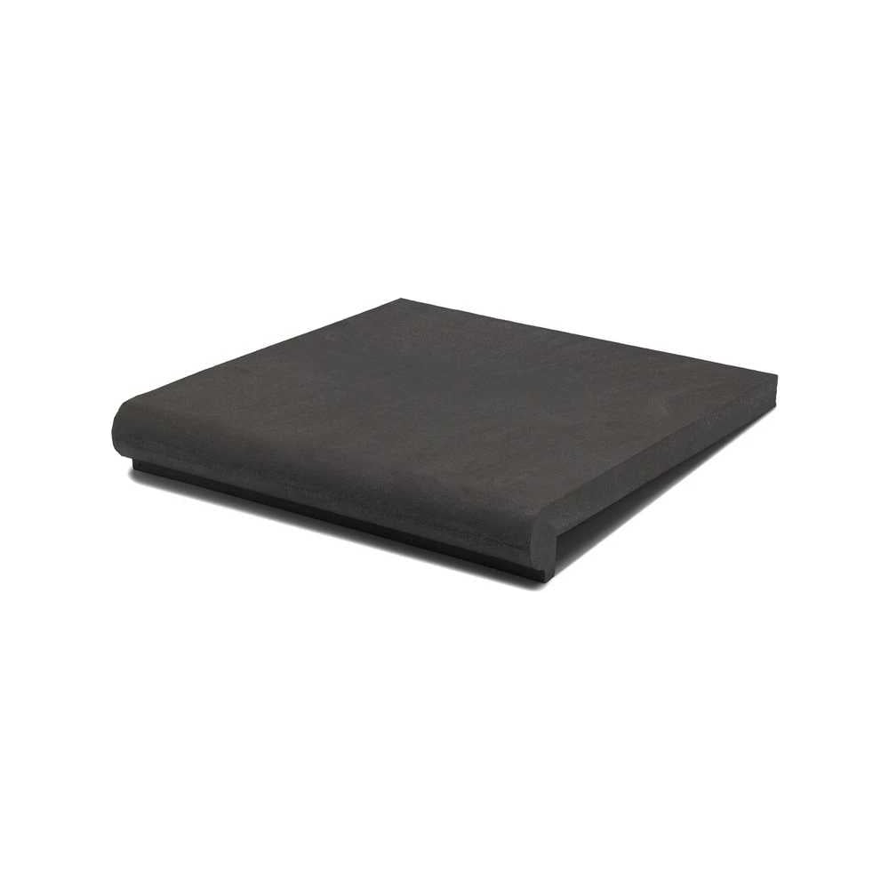 Изображение товара Полимерпесчаная ступень WEECO Флоренция 355x325 мм графит 6 шт