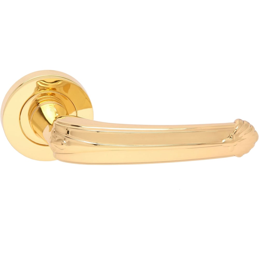 Изображение товара Дверные ручки Левша ORO ROMEO 013-16E н/роз. d50-золото гальваника