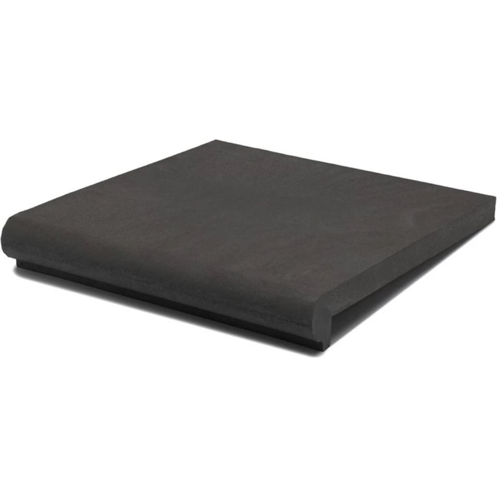 Изображение товара Ступень фронтальная полимерпесчаная WEECO Флоренция 355*325*23 мм, цвет графит ФФГ1