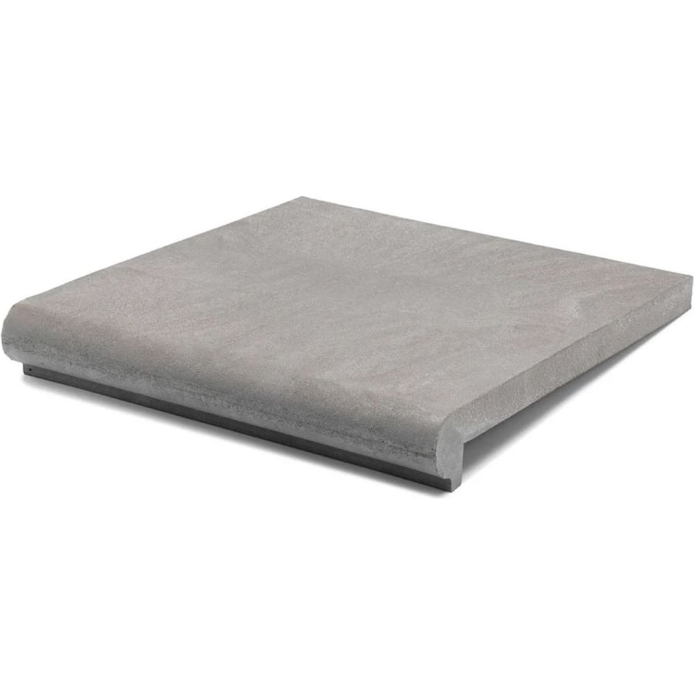 Изображение товара Фронтальная полимерпесчаная ступень WEECO Флоренция 355x325x23 мм серый