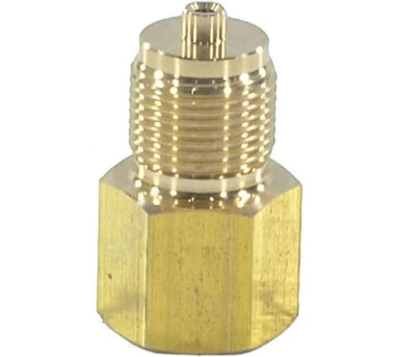 Изображение товара Переходник для манометра РОСМА Py250, ВР/НР М12х1.5х1/2, латунь D070-01358